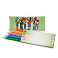 5 Pack Colored Pencils - Blank